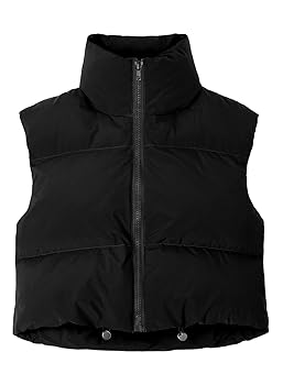 トップス Black Eye Patch Checked Puff Vest Black Eye Patch Checked Puff Vest
